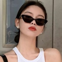 리빙디움 볼드 프레임 캣아이 썬글라스 [8color] 남녀공용 트렌디