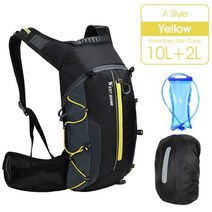 WEST BIKING-자전거 가방 10/16L 휴대용 방수 도로 사이클링 물 주머니 야외 스포츠 등산 파우치 수화 배낭 서바이크 자전거 가방, Yellow 3pcs Set|러시아