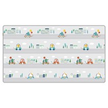 파크론 듀얼 쿠션 놀이방 매트 140 x 250 x 1.6cm - 패치 애니멀 | Parklon Dual Cushion Mat - Patch Animal