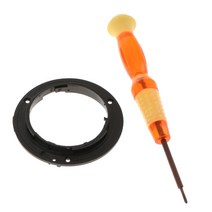 니콘 18-135 55-200mm 카메라 및 스크루 드라이버 고품질 렌즈 어댑터용 베이요넷 마운트 링, 한개옵션0