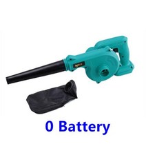 1000W 무선 전기 공기 송풍기 무선 핸드 헬드 리프 집진기 마키타 48V 배터리 용 충전식 전동 공구 클리너 나뭇잎 먼지 청소기 전기 청소기, 0 BATTERY SET 1+미국