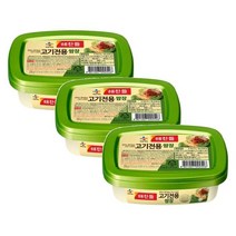 CJ 장 해찬들 고기전용쌈장 쌈밥 고기쌈장 200g 3개 1세트
