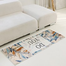 폴라도레 극세사 발매트 침실 러그 주방 카페트 화장실 부엌 매트, 10.원하는걸해(60x160cm)
