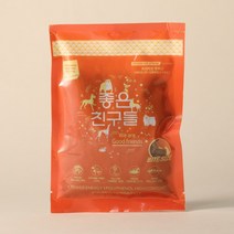 좋은친구들 도그비타민 강황배합 강아지 사료 (샘플 100g), 큰알