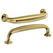 이케아 IKEA 손잡이2P 황동색 112x17x30mm 알루미늄, 2개