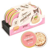 캣퓨어 미니캔 닭가슴살 (박스/8개입) x 8개입+148Vr, 1, 본상품선택