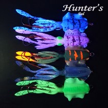 헌터스툴 오징어 웜 베이트 루어 낚시 소프트베이트, 헌터스툴_징어베이트_45g_그린