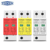 AC SPD 2P 20KA ~ 40KA 275V 하우스 서지 보호기 보호 저전압 보호 장치, 275V_30-60KA