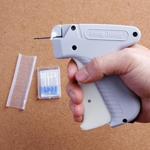 매장 택기계 옷가게 의류라벨달기 가격택 라벨링