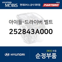 드라이버 벨트 아이들 (252843A000) 베라크루즈 현대모비스부품몰