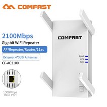 무선 라우터 공유기 2.4G 5Ghz 무선 와이파이 리피터 부스터 300M 1200 Mbps 앰프 802.11AC 5G 장거리 익스, CHINA_AU Adapter | CF-AC2100