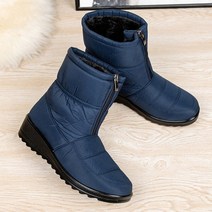 부츠 여성 미끄럼 방지 방수 겨울 스노우 부츠 플랫폼 신발 여성용 따뜻한 앵클 부츠 면 패딩 신발 botas de mujer