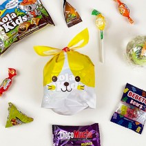소소야 과자 선물 세트 어린이집 생일답례품 단체 간식꾸러미 구디백, 1개, 05_옐로우팬더