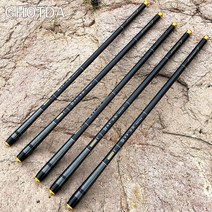 Ghotda 3.6m -7.2m 탄소 섬유 낚싯대 텔레스코픽 초경량 하드 폴 스트림 민물 낚싯대 베스낚시대 쏘가리낚시대 로드 꺽지 낚싯대
