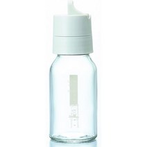 일본직발송 4. HARIO(하리오) HARIO(할리오) 원터치 드레싱 보틀 120ml 페일 그레이 ODB -120 -PGR 1개입