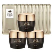 주름탄력개선벨라 에이지킬러 고농축 넥크림 50ml 3개+넥패치 10매