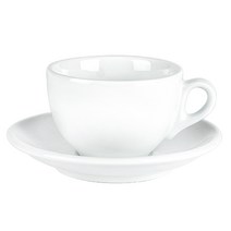 누보 바리스타 카푸치노 잔세트, white/화이트, 10개