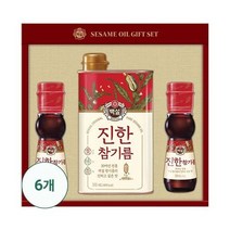 [CJ] [23년 설선물세트] [vip] 백설 진한참기름 2호 x 6개