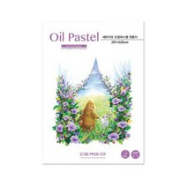 [바보사랑] 세르지오 오일파스텔 전용지 1면 제본 패드 스케치북 A3 200g 20매[우리