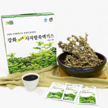 강화약초 3년 강화사자발쑥 진액 건강즙 100ml 60개, 60팩