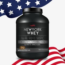 뉴욕웨이 WPC 초코맛 2kg 단백질보충제 헬스보충제, 1, WPC 2kg 쉐이커통, 본상품선택