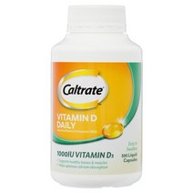 New ZeaLand직구 칼트레이트 화이트캡 Vitamin D 베스트 제품 글루텐 없음 1000iu 리퀴드 캡슐 300캡슐 1팩, 수량, 상세참조