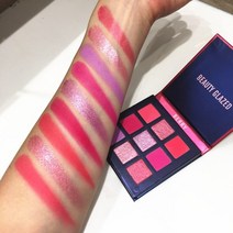 아이쉐도우 아이메이크업 아이 스틱 글리터 섀도우 팔레트 펄아이 애교살 눈화장 뷰티 글레이즈드 메이크업 메이크업 트레이 9 컬러 쉬머 피그먼트 메이크업 마끼아쥬, 협력사, h