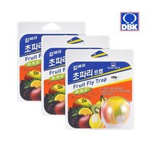 (킬파프)초파리 퇴치 트랩 3개 .아이에스컴퍼니(무료배송)