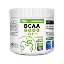올라 BCAA 파우더 6000 250g 그린애플