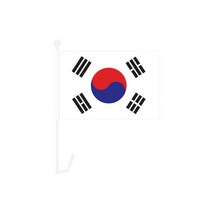 차랑용태극기(본네트용) 자동차용 응원용 미니태극기, 단품