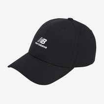 [국내매장판]뉴발란스 모자 ESS ATHLETIC67 STACKED LOGO CAP블랙 NBGDDAE101