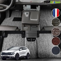 기아 스포티지 R QL 볼트 디올 뉴 하이브리드 전차종순정형 디자인매트 차량용 실내전좌석 바닥매트 티오피카매트, 블랙, 실내전좌석(1열+2열), 디올 뉴 하이브리드NQ5트렁크스피커X[21.07~]