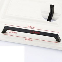 냉장고장홈바 전자렌지 수납장 틈새 예쁜주방 선반 철 미니 블랙 북유럽 스타일 알루미늄 합금 주방 캐비닛 보관 널링 된 가방 핸들 욕실 캐비닛 주방 캐비닛 보관, 9014-192