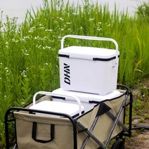 케이알디 아이스박스 갈치 쿨러 낚시 한치, 22L- 블루 (보냉 약 72시간)