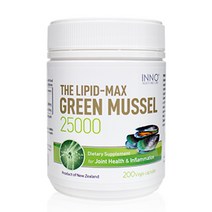 뉴질랜드 이노 The Lipid-Max 초록입홍합 25000 200정