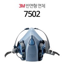 미국산 3M 마스크 화산재방진마스크 방독면 화산재방독면 방염마스크, 상품선택, 반면형마스크7502