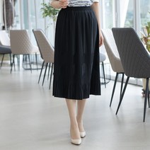 엄마옷 모슬린 밴딩 플리츠 스커트 SK303040마담 미시옷 50대 중년여성의류 60대 엄마옷 빅사이즈 할머니옷 여성옷