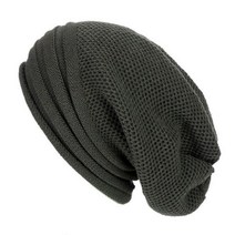 겨울 Baggy Slouchy 비니 모자 양모 니트 따뜻한 남성 여성 Beanie 대형 스키