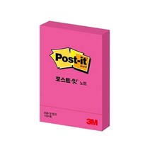3M 포스트잇 노트 SSN656 점착메모지, 1팩, 핫핑크