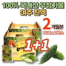 국내산 여주 진액 액기스 엑기스 쥬스 차 여주즙 여주물 BITTERMELON 쓴오이, 2박스