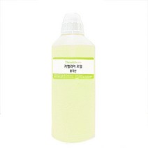 [더위치]동백나무씨오일 1L 동백오일 카멜리아오일 Camellia Japonica Seed Oil