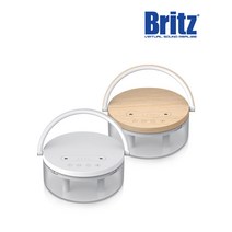 브리츠 BZ-H7 대용량 1200ml 싱글듀얼 가습기 LED 무드등, 화이트