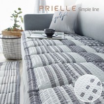 쁘리엘르 테스 시어서커 쇼파패드 60x160