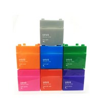 데미 우에보 디자인 큐브 왁스 포마드 단발 펌 컷, 뉴트럴 왁스(레드), 1개