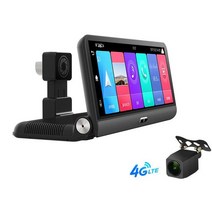 안드로이드 .1 범용 자동차 DVR 비디오 운전 레코더 인치 4G 네비게이션 GPS 멀티미디어 플레이어 메르세, 02 With 64G Card_01 Black