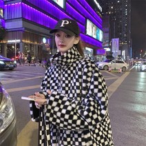 베이직 스트릿 가죽 숏패딩 오버핏 에나멜 경량 레자 하이넥 심플 유광 패션