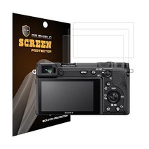 Mr.쉴드 [3-팩] 스크린 Protector 소니 Alpha A6600 A6100 A6400 A6000 A5000 A6300 NEX-7 NEX-3N NEX-5 NEX-6L [NO