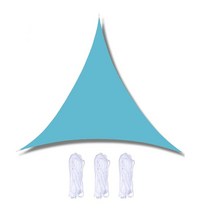 타프스킨 블랙코팅타프 타프스킨 터널타프420D 차광 항해 삼각형 방수포 정원 그늘 차양 발코니 파티오, 07 Sky Blue_10 3x4x5m