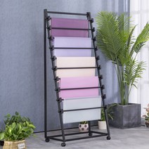 원단 다이 스탠드 리본 종이 선반 한지 보관 거치대, 100 x 40 x 120 양면