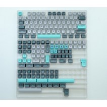 172 키/세트 Aifei ABS 더블 샷 키캡 SA 프로필 화이트/블랙/ 새벽 ISO 포함 HHKB7U 스페이스 바 입력, [02] Hyper Fuse